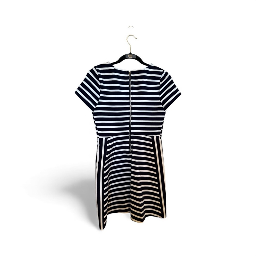Express Navy and White Striped Mini Dress - Picture 2 of 3